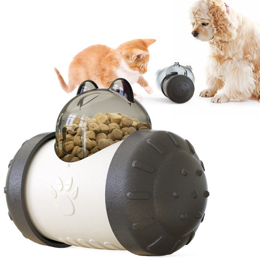 Interactive Pet Food Dispenser Toy – Slow Feeder & Enrichment Ball - Furever Base