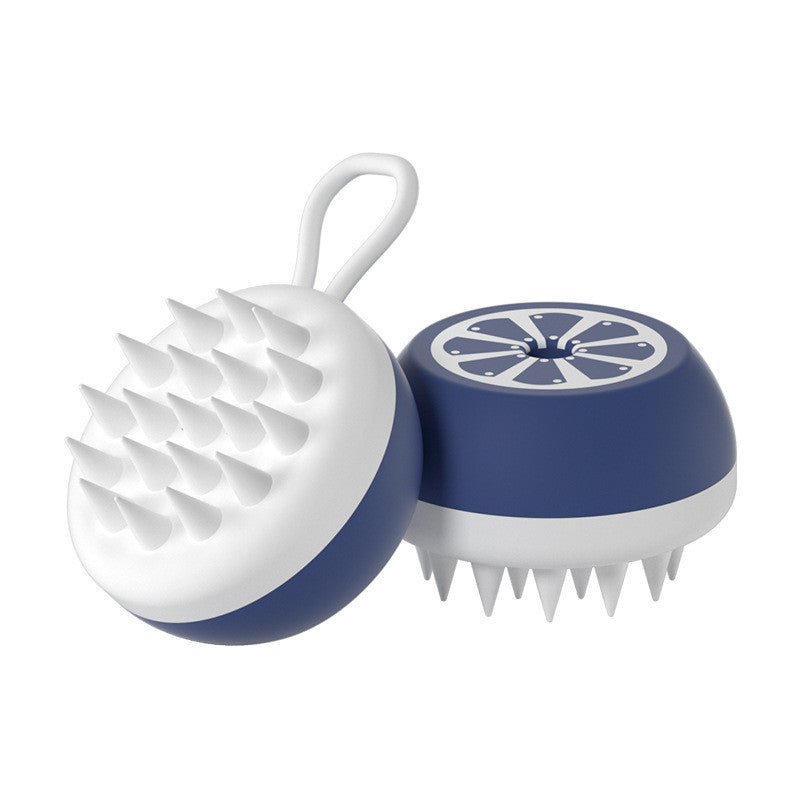 2-in-1 Pet Bath & Massage Brush – Soft Silicone Grooming Tool - Furever Base