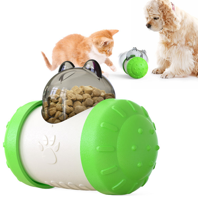 Interactive Pet Food Dispenser Toy – Slow Feeder & Enrichment Ball - Furever Base