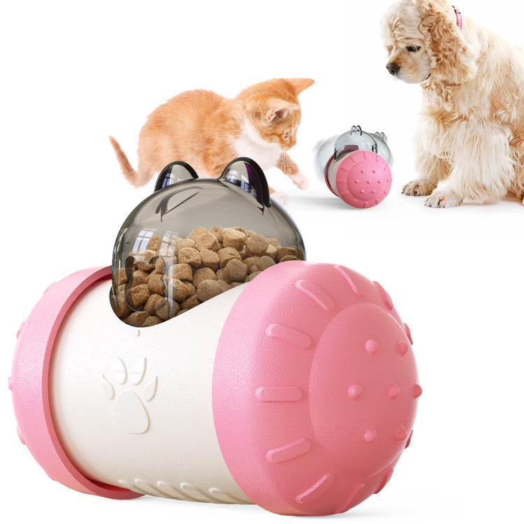 Interactive Pet Food Dispenser Toy – Slow Feeder & Enrichment Ball - Furever Base