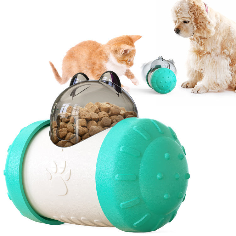 Interactive Pet Food Dispenser Toy – Slow Feeder & Enrichment Ball - Furever Base